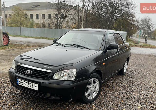 Черный ВАЗ 2170 Priora, объемом двигателя 1.6 л и пробегом 127 тыс. км за 2800 $, фото 4 на Automoto.ua