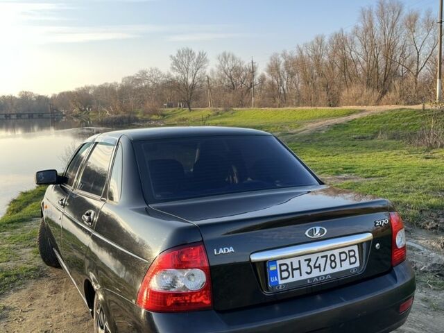 Черный ВАЗ 2170 Priora, объемом двигателя 1.6 л и пробегом 326 тыс. км за 2500 $, фото 5 на Automoto.ua