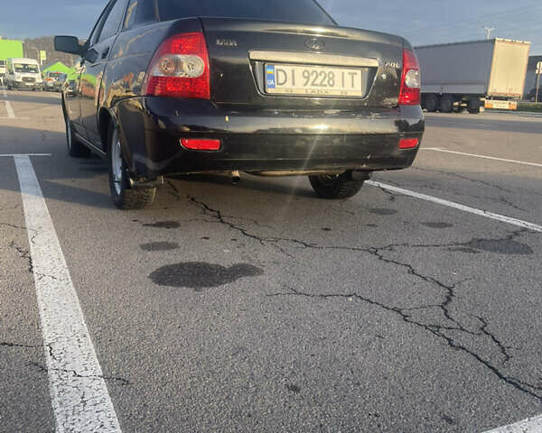 Черный ВАЗ 2170 Priora, объемом двигателя 1.6 л и пробегом 230 тыс. км за 1750 $, фото 5 на Automoto.ua