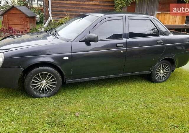 Черный ВАЗ 2170 Priora, объемом двигателя 1.6 л и пробегом 216 тыс. км за 1700 $, фото 8 на Automoto.ua