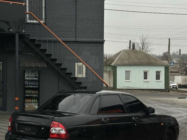 Черный ВАЗ 2170 Priora, объемом двигателя 1.6 л и пробегом 242 тыс. км за 1600 $, фото 1 на Automoto.ua