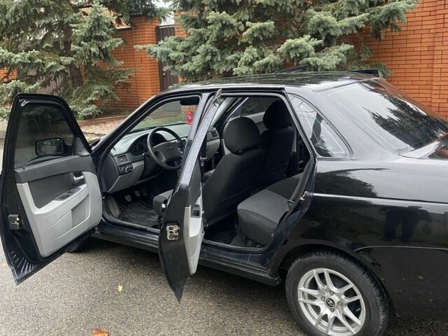 Черный ВАЗ 2170 Priora, объемом двигателя 1.6 л и пробегом 182 тыс. км за 3200 $, фото 13 на Automoto.ua