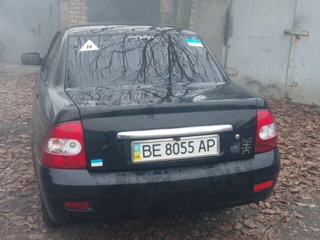 Черный ВАЗ 2170 Priora, объемом двигателя 1.6 л и пробегом 121 тыс. км за 3200 $, фото 3 на Automoto.ua