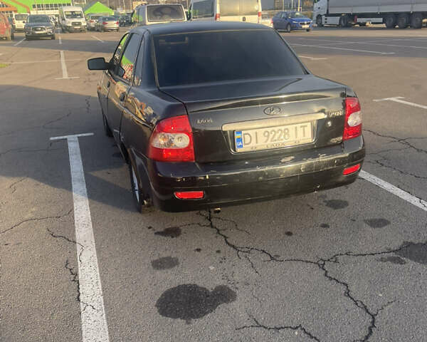 Черный ВАЗ 2170 Priora, объемом двигателя 1.6 л и пробегом 230 тыс. км за 1750 $, фото 6 на Automoto.ua