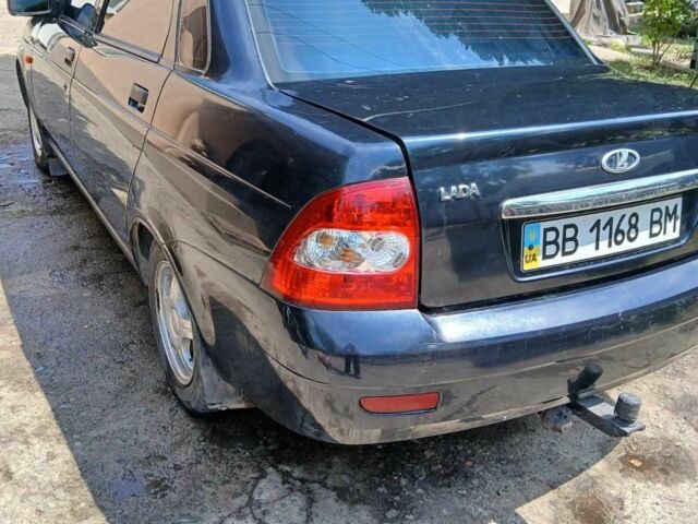 Черный ВАЗ 2170 Priora, объемом двигателя 1.6 л и пробегом 140 тыс. км за 2800 $, фото 4 на Automoto.ua