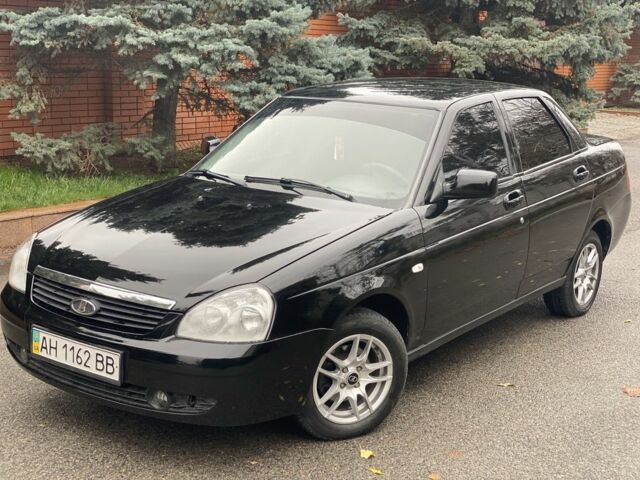 Черный ВАЗ 2170 Priora, объемом двигателя 1.6 л и пробегом 182 тыс. км за 3200 $, фото 1 на Automoto.ua