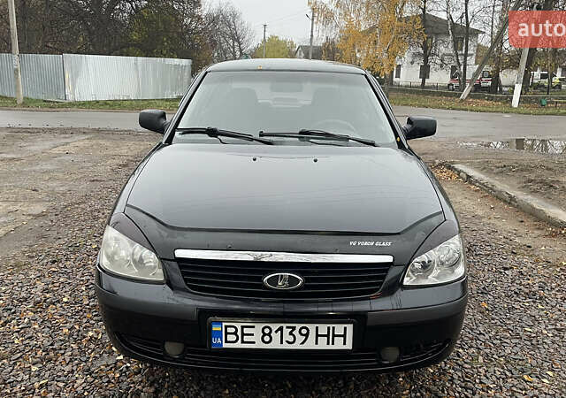 Черный ВАЗ 2170 Priora, объемом двигателя 1.6 л и пробегом 127 тыс. км за 2800 $, фото 2 на Automoto.ua