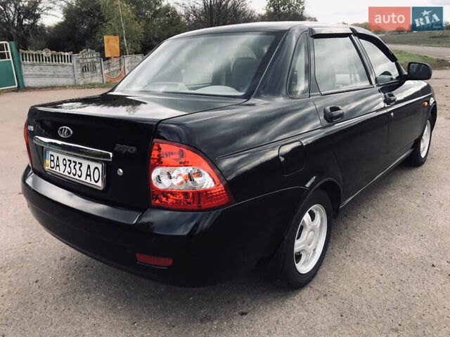 Черный ВАЗ 2170 Priora, объемом двигателя 1.6 л и пробегом 103 тыс. км за 3600 $, фото 3 на Automoto.ua