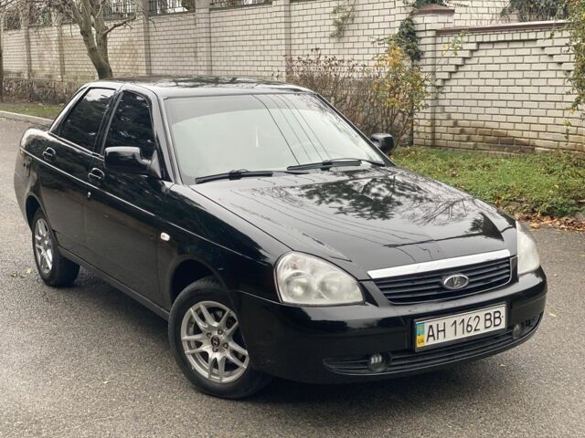 Черный ВАЗ 2170 Priora, объемом двигателя 1.6 л и пробегом 182 тыс. км за 3200 $, фото 8 на Automoto.ua