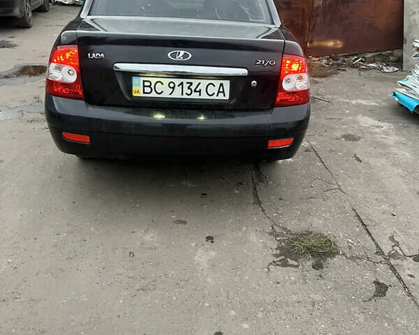 Чорний ВАЗ 2170 Priora, об'ємом двигуна 1.6 л та пробігом 999 тис. км за 1600 $, фото 3 на Automoto.ua
