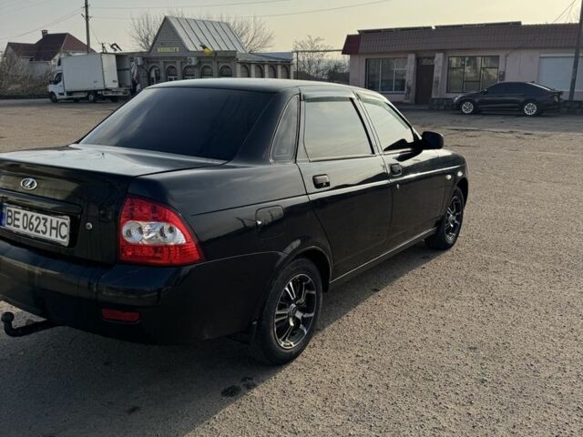 Черный ВАЗ 2170 Priora, объемом двигателя 1.6 л и пробегом 287 тыс. км за 2600 $, фото 3 на Automoto.ua