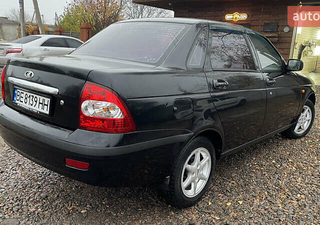 Черный ВАЗ 2170 Priora, объемом двигателя 1.6 л и пробегом 127 тыс. км за 2800 $, фото 5 на Automoto.ua