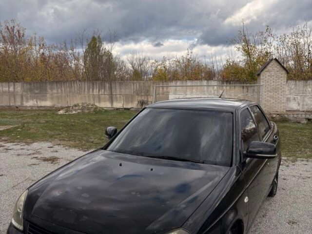 Черный ВАЗ 2170 Priora, объемом двигателя 1.6 л и пробегом 200 тыс. км за 2000 $, фото 4 на Automoto.ua