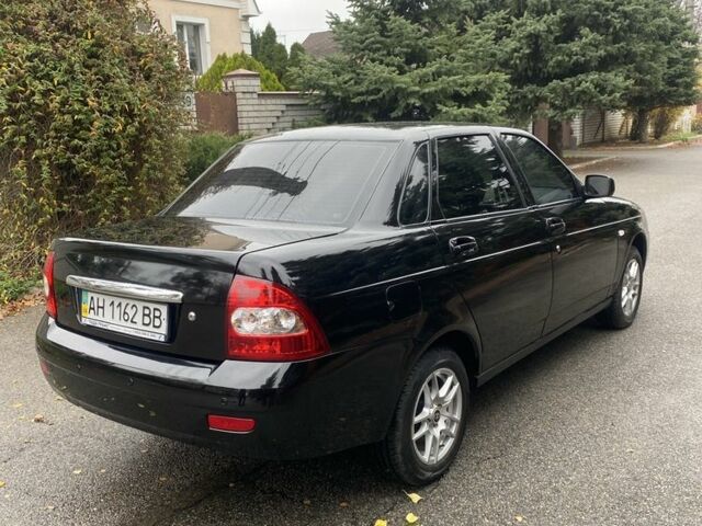 Черный ВАЗ 2170 Priora, объемом двигателя 1.6 л и пробегом 182 тыс. км за 3200 $, фото 5 на Automoto.ua