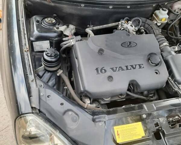 Чорний ВАЗ 2170 Priora, об'ємом двигуна 1.6 л та пробігом 103 тис. км за 3000 $, фото 7 на Automoto.ua