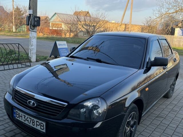 Черный ВАЗ 2170 Priora, объемом двигателя 1.6 л и пробегом 326 тыс. км за 2500 $, фото 2 на Automoto.ua