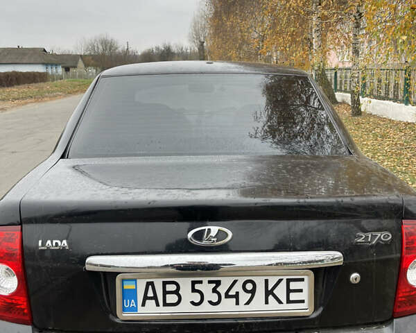 Черный ВАЗ 2170 Priora, объемом двигателя 1.6 л и пробегом 158 тыс. км за 3050 $, фото 10 на Automoto.ua