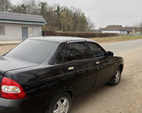 Черный ВАЗ 2170 Priora, объемом двигателя 1.6 л и пробегом 158 тыс. км за 3050 $, фото 3 на Automoto.ua