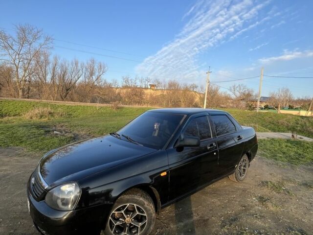 Черный ВАЗ 2170 Priora, объемом двигателя 1.6 л и пробегом 326 тыс. км за 2500 $, фото 4 на Automoto.ua