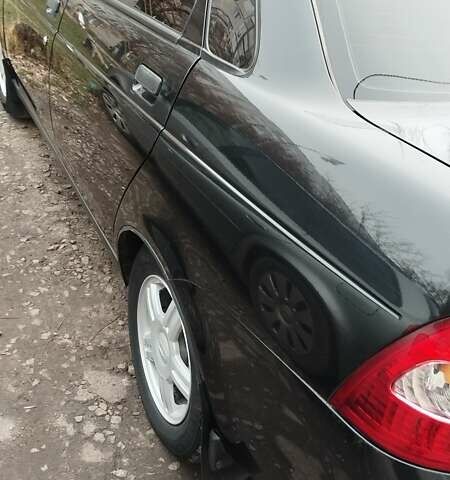 Чорний ВАЗ 2170 Priora, об'ємом двигуна 1.6 л та пробігом 72 тис. км за 3400 $, фото 3 на Automoto.ua