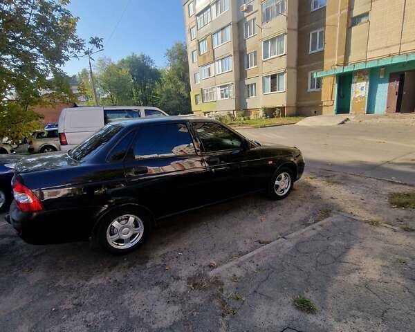 Черный ВАЗ 2170 Priora, объемом двигателя 1.6 л и пробегом 155 тыс. км за 2250 $, фото 6 на Automoto.ua