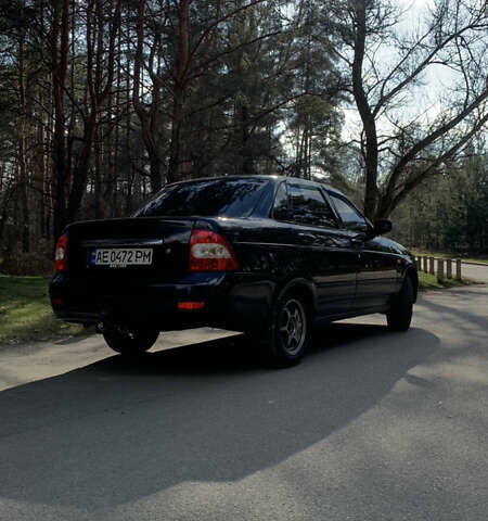 Чорний ВАЗ 2170 Priora, об'ємом двигуна 1.6 л та пробігом 171 тис. км за 4350 $, фото 4 на Automoto.ua