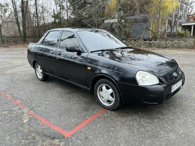 Черный ВАЗ 2170 Priora, объемом двигателя 1.6 л и пробегом 155 тыс. км за 2600 $, фото 4 на Automoto.ua