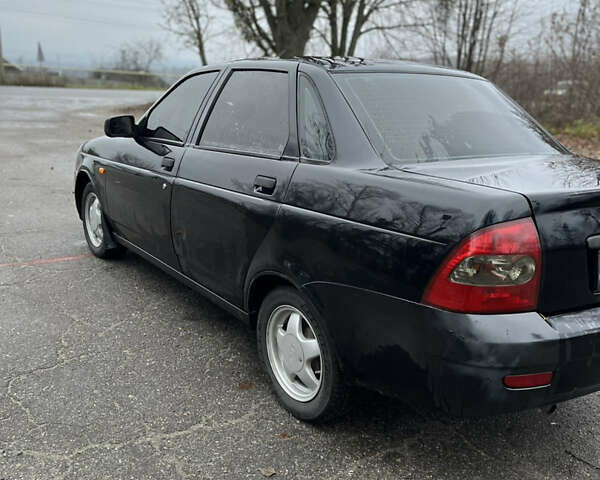 Черный ВАЗ 2170 Priora, объемом двигателя 1.6 л и пробегом 157 тыс. км за 2500 $, фото 3 на Automoto.ua