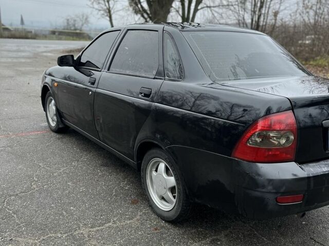 Черный ВАЗ 2170 Priora, объемом двигателя 1.6 л и пробегом 155 тыс. км за 2600 $, фото 3 на Automoto.ua