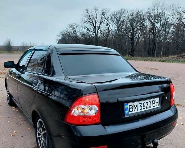 Черный ВАЗ 2170 Priora, объемом двигателя 1.6 л и пробегом 157 тыс. км за 2700 $, фото 2 на Automoto.ua