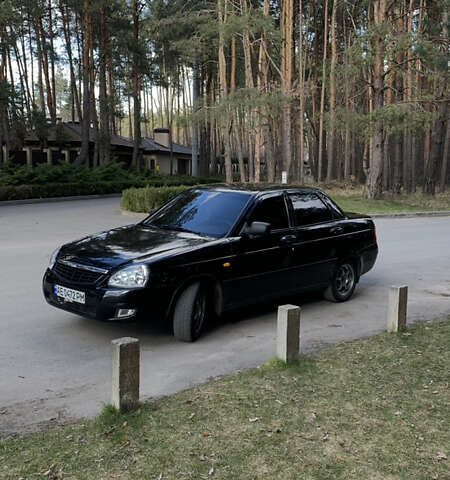 Чорний ВАЗ 2170 Priora, об'ємом двигуна 1.6 л та пробігом 171 тис. км за 4350 $, фото 7 на Automoto.ua