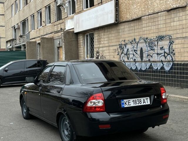 Черный ВАЗ 2170 Priora, объемом двигателя 1.6 л и пробегом 195 тыс. км за 3000 $, фото 3 на Automoto.ua