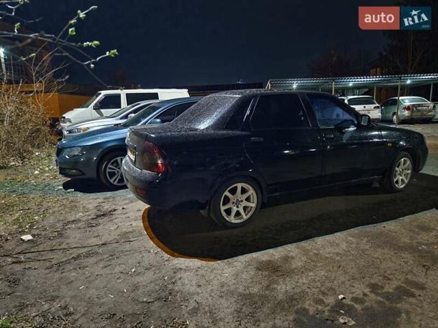 Черный ВАЗ 2170 Priora, объемом двигателя 1.6 л и пробегом 192 тыс. км за 4200 $, фото 15 на Automoto.ua