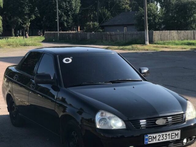 Чорний ВАЗ 2170 Priora, об'ємом двигуна 1.6 л та пробігом 201 тис. км за 3200 $, фото 2 на Automoto.ua