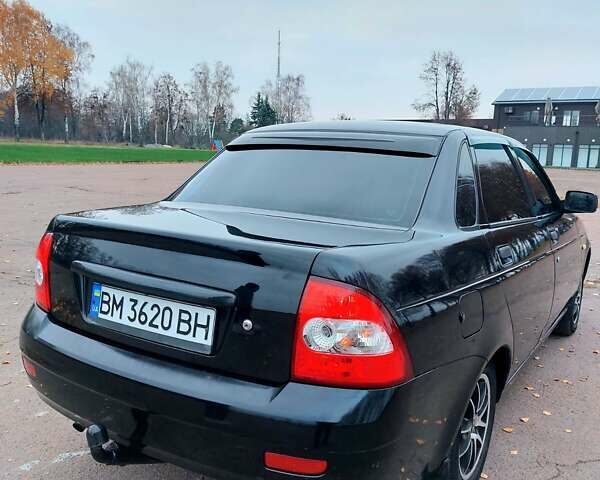 Черный ВАЗ 2170 Priora, объемом двигателя 1.6 л и пробегом 157 тыс. км за 2700 $, фото 4 на Automoto.ua