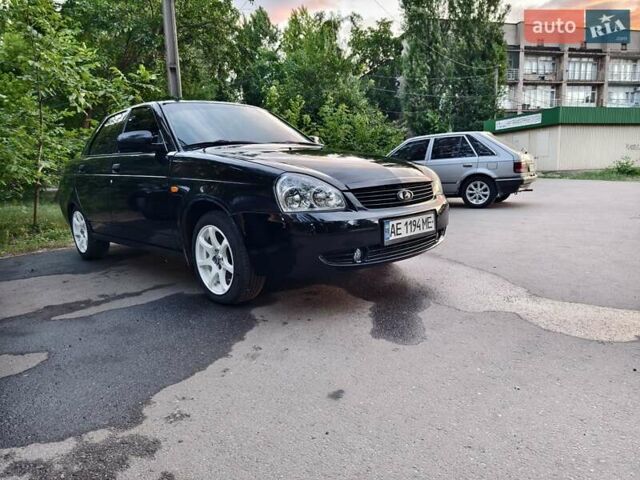 Черный ВАЗ 2170 Priora, объемом двигателя 1.6 л и пробегом 192 тыс. км за 4200 $, фото 2 на Automoto.ua