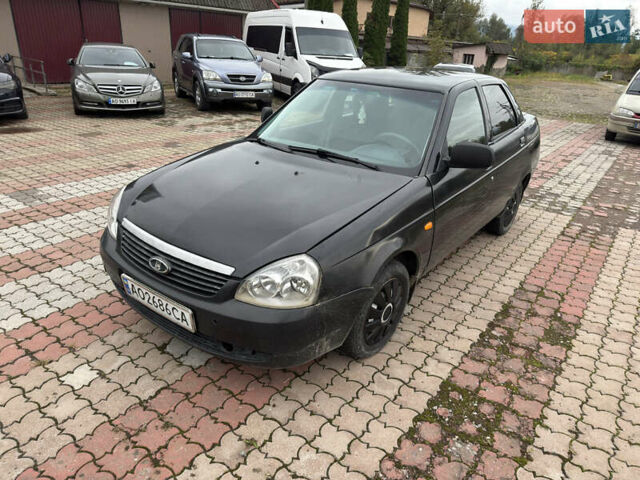 Чорний ВАЗ 2170 Priora, об'ємом двигуна 1.6 л та пробігом 165 тис. км за 1650 $, фото 6 на Automoto.ua