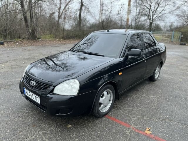 Черный ВАЗ 2170 Priora, объемом двигателя 1.6 л и пробегом 155 тыс. км за 2600 $, фото 6 на Automoto.ua