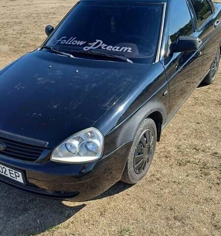 Черный ВАЗ 2170 Priora, объемом двигателя 1.6 л и пробегом 197 тыс. км за 2300 $, фото 3 на Automoto.ua