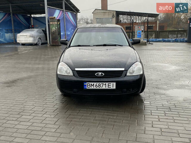Черный ВАЗ 2170 Priora, объемом двигателя 1.6 л и пробегом 159 тыс. км за 2950 $, фото 1 на Automoto.ua