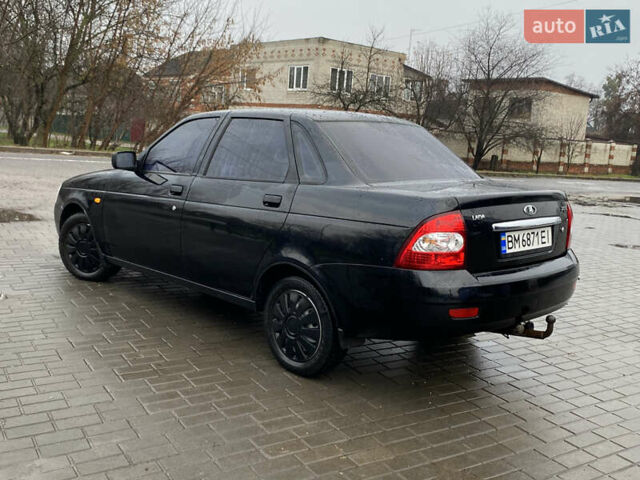 Черный ВАЗ 2170 Priora, объемом двигателя 1.6 л и пробегом 159 тыс. км за 2950 $, фото 4 на Automoto.ua