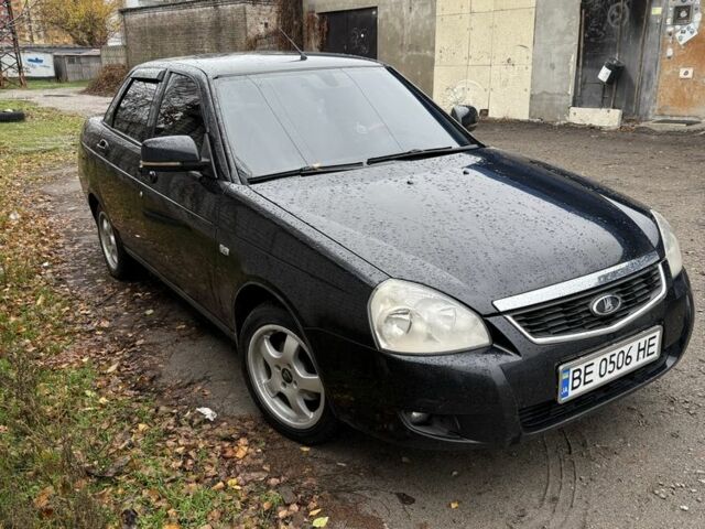 Черный ВАЗ 2170 Priora, объемом двигателя 1.6 л и пробегом 235 тыс. км за 2500 $, фото 2 на Automoto.ua