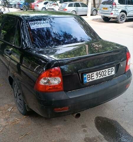 Черный ВАЗ 2170 Priora, объемом двигателя 1.6 л и пробегом 197 тыс. км за 2300 $, фото 2 на Automoto.ua