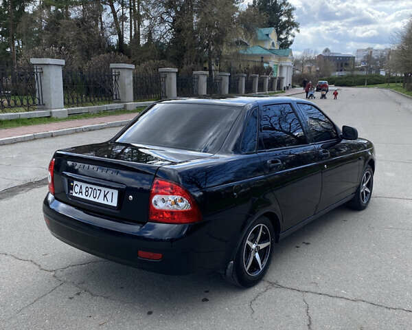 Черный ВАЗ 2170 Priora, объемом двигателя 1.6 л и пробегом 163 тыс. км за 3700 $, фото 8 на Automoto.ua