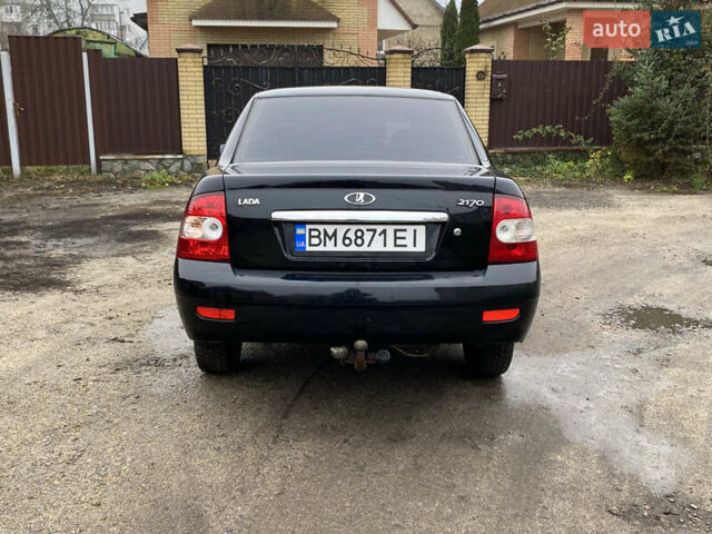 Черный ВАЗ 2170 Priora, объемом двигателя 1.6 л и пробегом 159 тыс. км за 3000 $, фото 5 на Automoto.ua