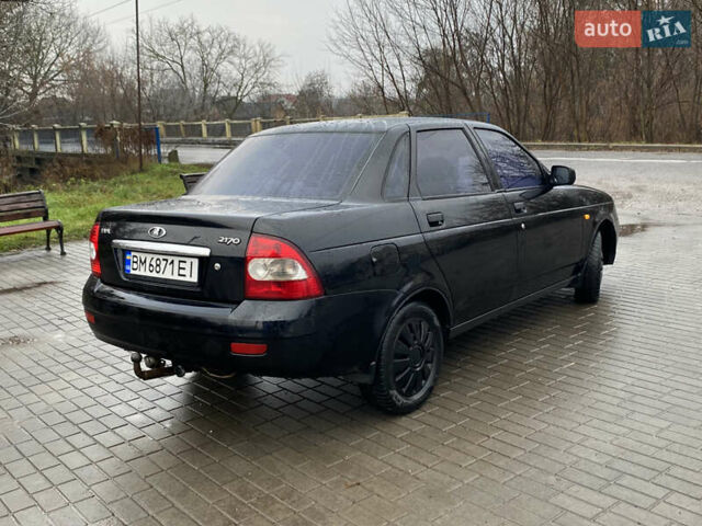Черный ВАЗ 2170 Priora, объемом двигателя 1.6 л и пробегом 159 тыс. км за 2950 $, фото 6 на Automoto.ua