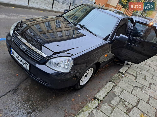 Черный ВАЗ 2170 Priora, объемом двигателя 1.6 л и пробегом 60 тыс. км за 5000 $, фото 2 на Automoto.ua