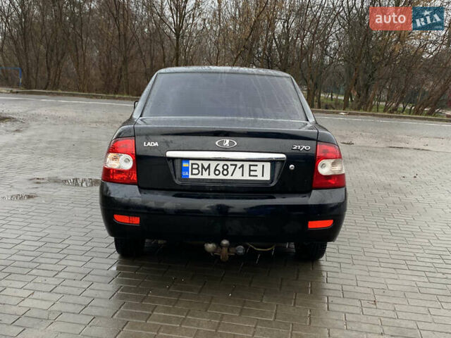 Черный ВАЗ 2170 Priora, объемом двигателя 1.6 л и пробегом 159 тыс. км за 2950 $, фото 5 на Automoto.ua