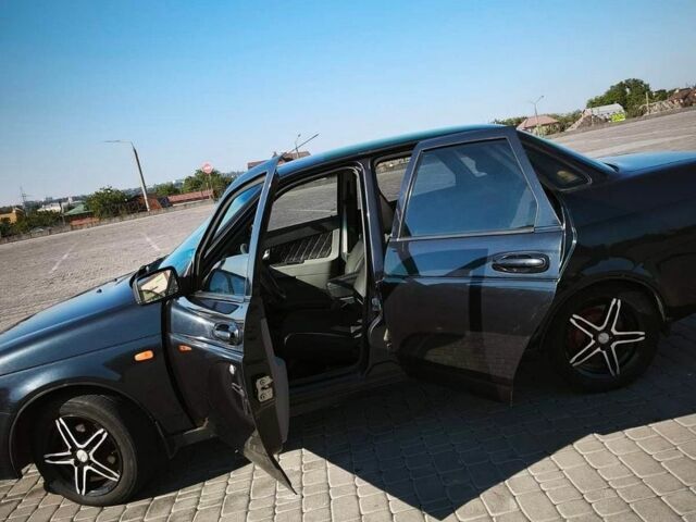 Чорний ВАЗ 2170 Priora, об'ємом двигуна 1.6 л та пробігом 175 тис. км за 3200 $, фото 5 на Automoto.ua