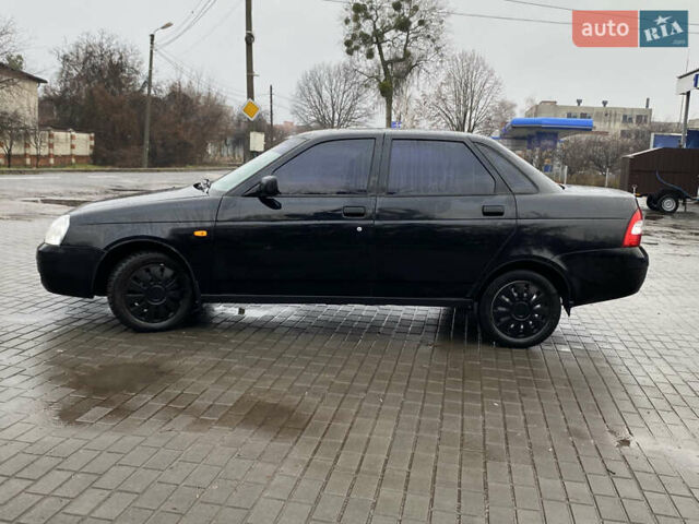 Черный ВАЗ 2170 Priora, объемом двигателя 1.6 л и пробегом 159 тыс. км за 2950 $, фото 3 на Automoto.ua